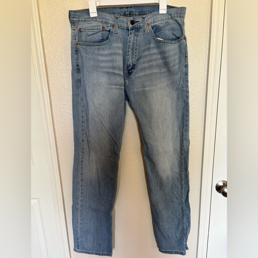 Levi's 505 Regular Fit Light Wash Jeans